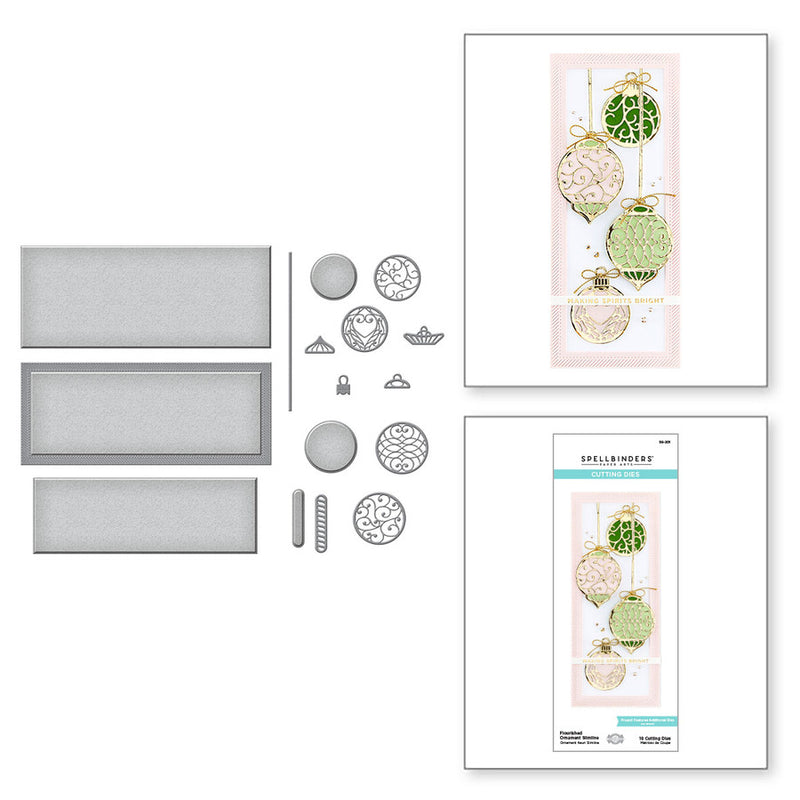 Spellbinders Etched Dies - Postage Edge Rectangles, S5-540 by Becca Feeken