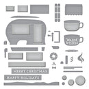 Spellbinders Etched Dies - Camper Life, S7-224