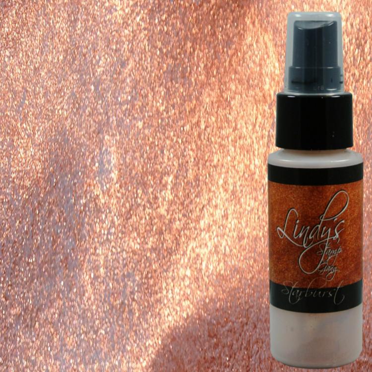 Lindy's Stamp Gang Starburst Shimmer Spray - Cowabunga Copper 20z, SBS-050