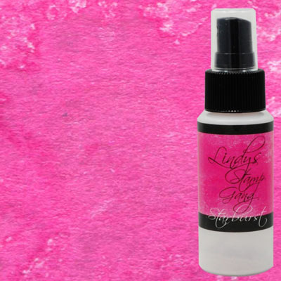 Lindy's Stamp Gang Starburst Shimmer Spray - Hottie Pattottie Hot Pink, SBS-080