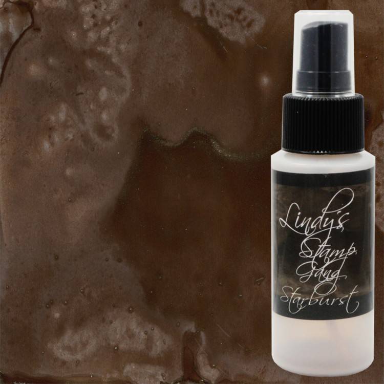 Lindy's Stamp Gang Starburst Shimmer Spray - Dark Chocolat Truffle, SBS-DCT-1155