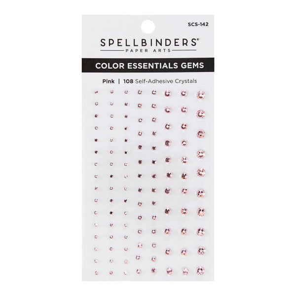 Spellbinders Color Essentials Gems - Pink, SCS-142