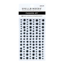 Spellbinders Color Essentials Pearl Dots - Fashion Jet, SCS-211
