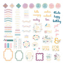 Spellbinders Printed Die-Cuts - Floral Friendship Sentiments, SCS-276