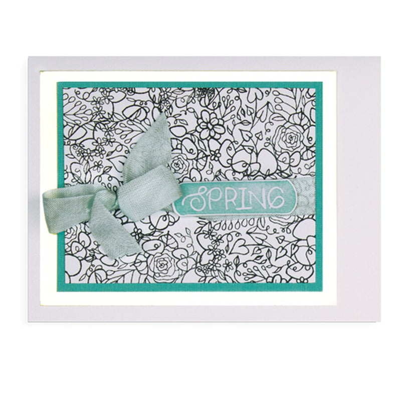 Spellbinders Stamp & Die Set - Spring Love Collection by Stephanie Low - Spring, SDS-056