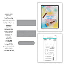 Spellbinders Stamp & Die Set - A Cut Above the Rest Sentiments,SDS-180