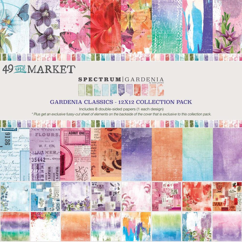 49 & Market 12x12 Collection Pk - Spectrum Gardenia - Classics, SG23435
