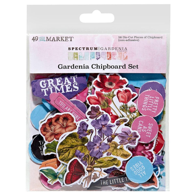 49 & Market Chipboard Set -Spectrum Gardenia, SG23787