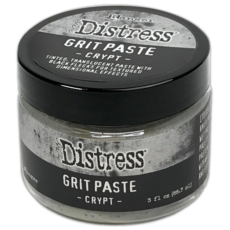 Tim Holtz Distress Halloween Mica Stain Sets 3 & 4 and Crypt Grit Paste, IWIAH22