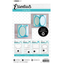 Studio Light - Essentials Cutting Die - NR. 17, Oval Zig-Zag Card Shape, SLESCD17
