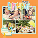 Simple Stories - Simple Pages - Page Template - Design 9, 15968