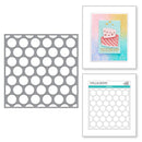 Spellbinders - On the Dots Stencil - Birthday Celebrations Collection, STN-016
