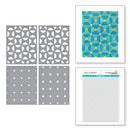 Spellbinders Stencil Set - Layered Geometric Flower, STN-031