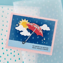 Spellbinders Stencil - Raindrop, STN-047
