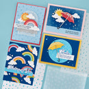 Spellbinders Stencil - Raindrop, STN-047