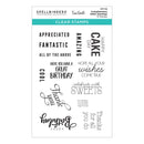 Spellbinders - Complimentary Slider Greetings Stamp Set, STP-118