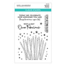 Spellbinders - Awesome Bithday Stamp Set, STP-119