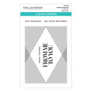 Spellbinders Clear Stamp Set - Elegant Diamonds, STP-128
