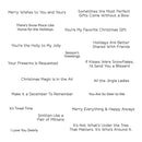 Spellbinders Clear Stamp Set - Dancin' Holiday Sentiments, STP-131