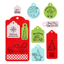 Spellbinders Clear Stamp Set - Handmade Gift Tags, STP-142