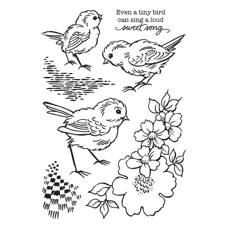 Stampendous Clear Stamp Set - Sweet Song, STP-192