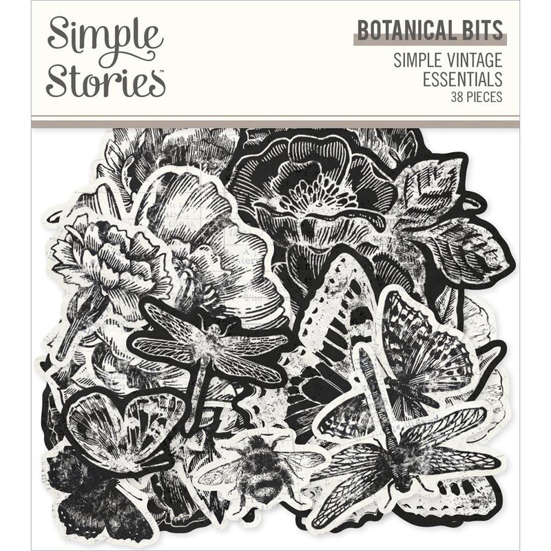 Simple Stories Bits & Pieces - Simple Vintage Essentials - Botanical Bits, SVE20418