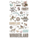 Simple Stories Chipboard Stickers - Simple Vintage Winter Woods, 19121