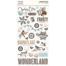 Simple Stories Chipboard Stickers - Simple Vintage Winter Woods, 19121