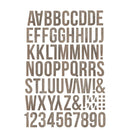 Simple Stories Sticker Book 12Pg - Simple Vintage Winter Woods, 19124