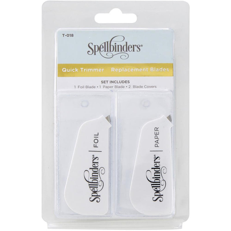 Spellbinders Quick Trimmer Replacement Blades, T-018