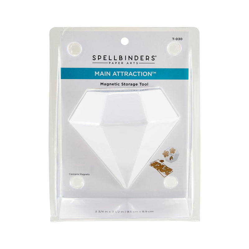 Spellbinders - Main Attraction Magnet Tool - White, T-030