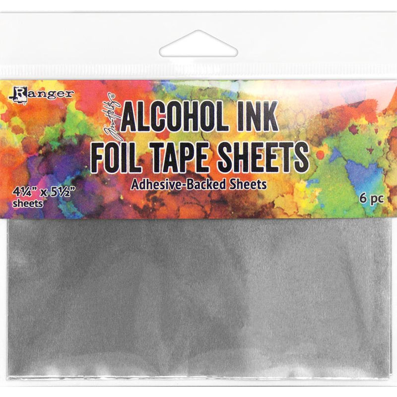Tim Holtz Alcohol Ink Foil Tape Sheets 6Pc, TAC58533