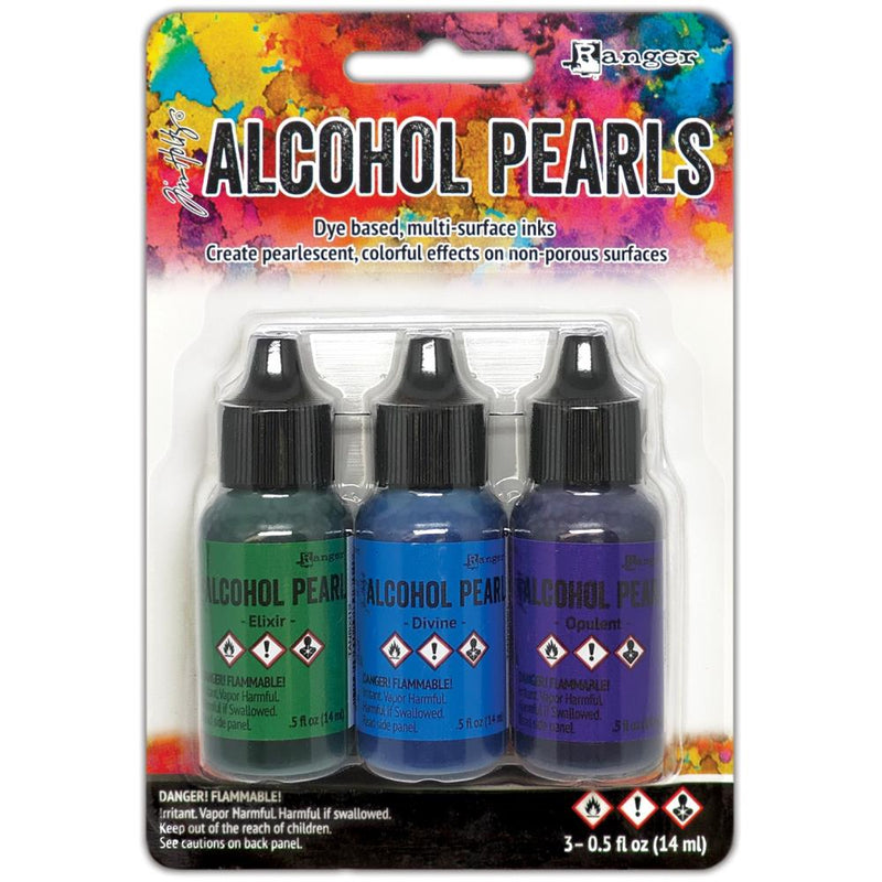 Tim Holtz Alcohol Ink Pearls Kits 3/Pk - Kit