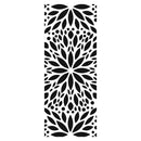The Crafter's Workshop Slimline Stencil 4X9 - Petal Display, TCW2339