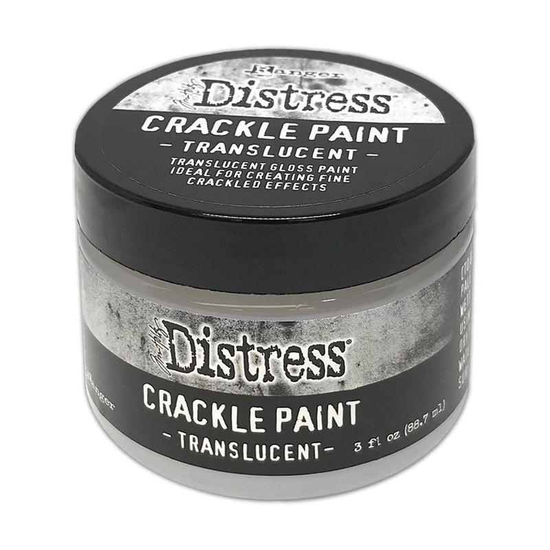Tim Holtz Distress Crackle Paint 3oz - Translucent, TDC80411