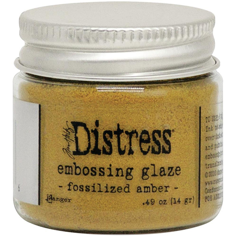 Tim Holtz Distress Embossing Glaze - Fossilized Amber, TDE70986