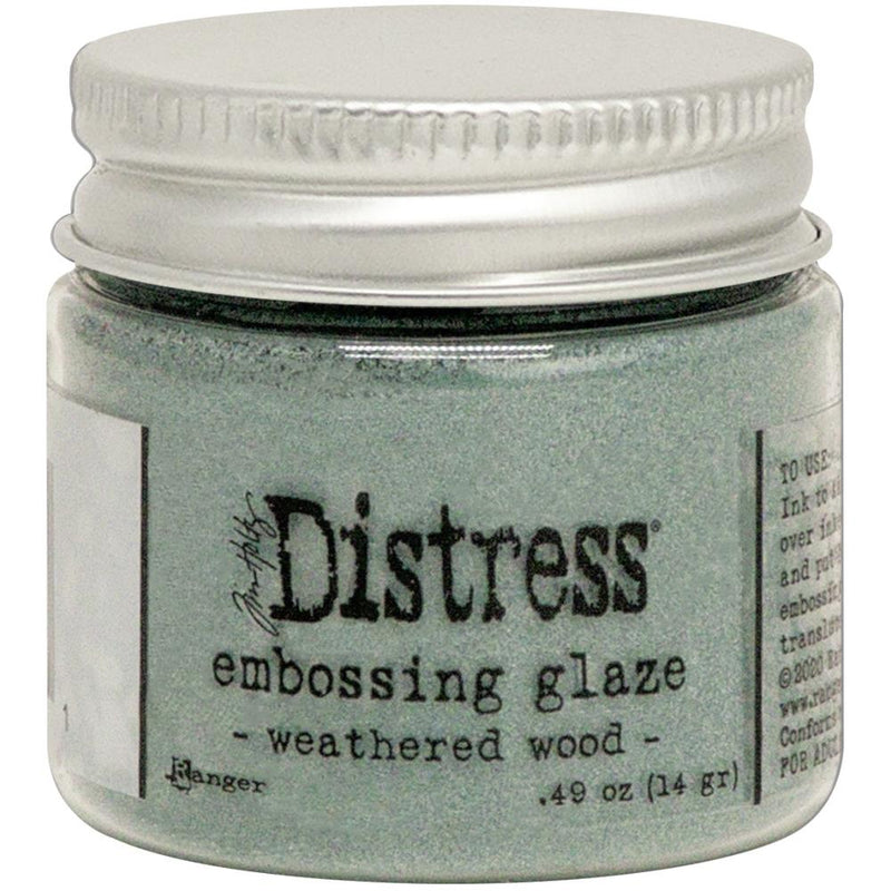 Tim Holtz Distress Embossing Glaze - Weathered Wood, TDE71051