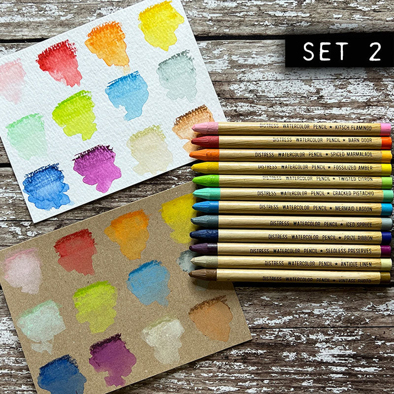Tim Holtz Distress Watercolor Pencils - Set