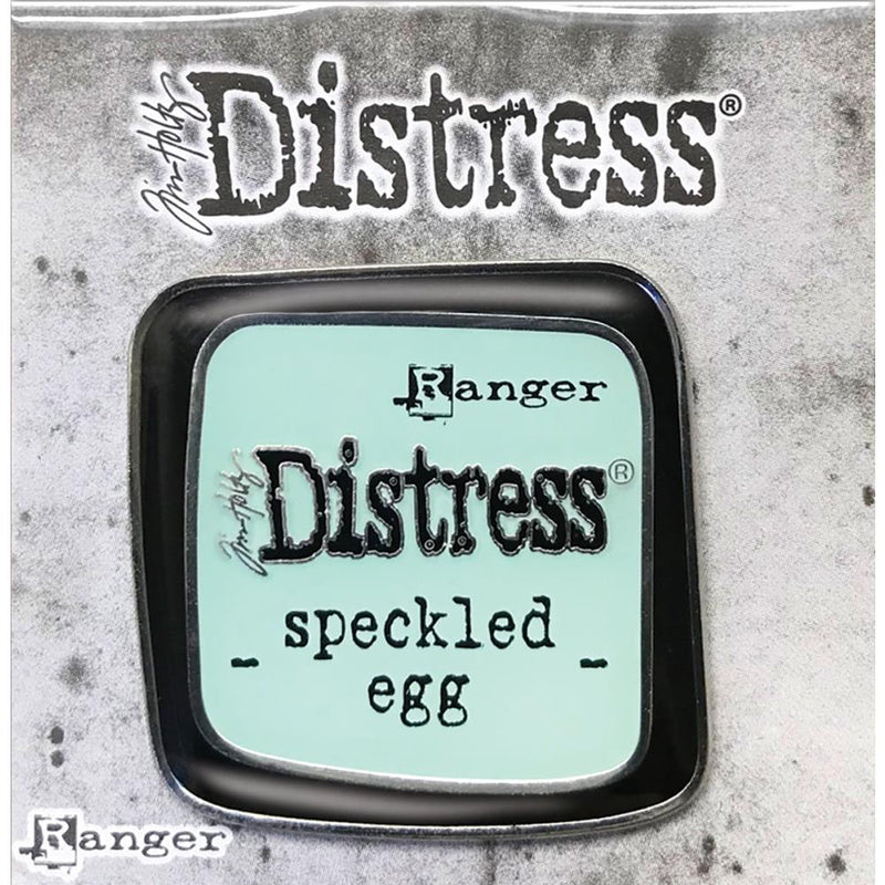 Tim Holtz Distress Enamel Collector Pin - Speckled Egg, TDZ73123