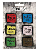 Tim Holtz Distress Enamel Collector Pin Set