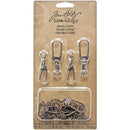 Tim Holtz Idea-ology Swivel Clasps 12Pc, TH92677