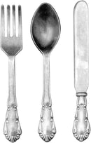 Tim Holtz Idea-ology - Adornments Silverware 9Pc, TH93254