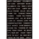 Tim Holtz Idea-ology Sentiments Label Stickers 68Pc, TH94121