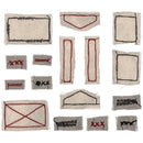 Tim Holtz Idea-Ology Stitched Scraps 16Pc, TH94138