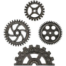 Tim Holtz Idea-Ology Industrial Gears 1.5" To 3", 4Pc, TH94142