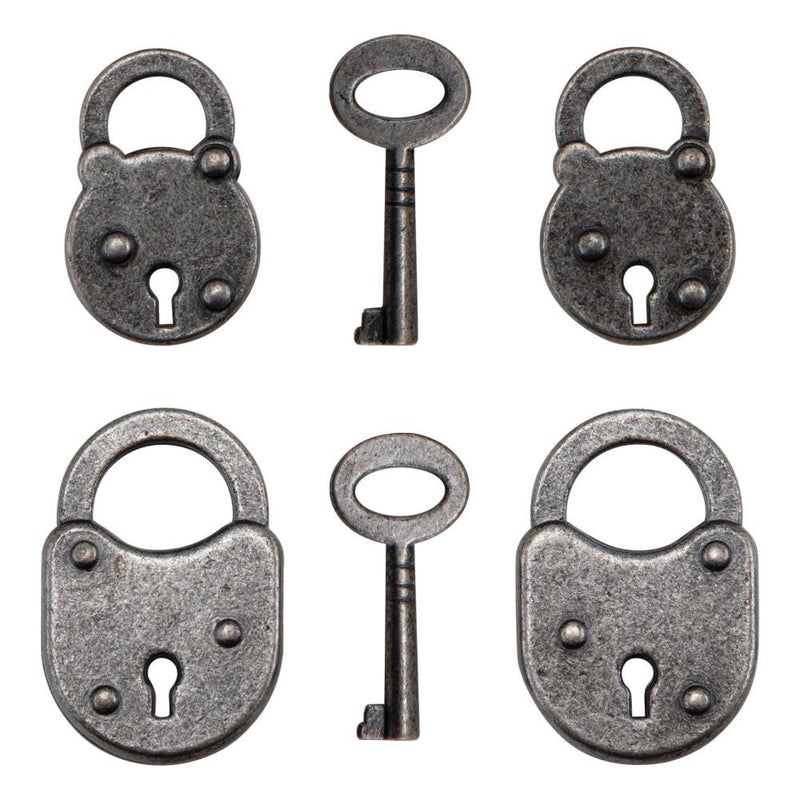 Tim Holtz Idea-ology Adornments - Locks & Keys, TH94162 21/22