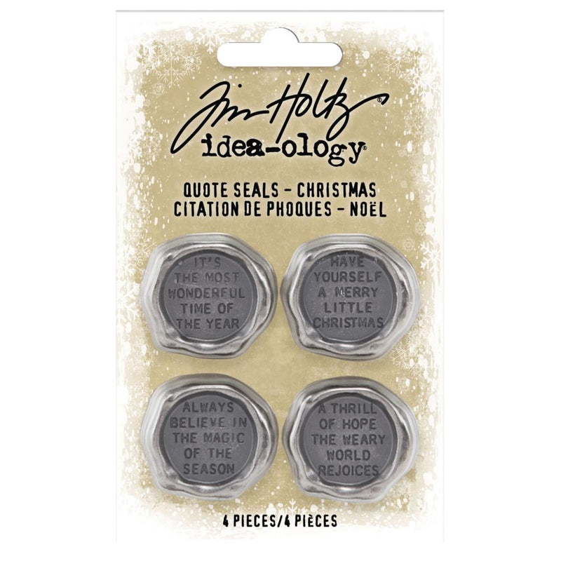 Tim Holtz Idea-Ology - Quote Seals - Christmas, TH94202 Christmas 2021
