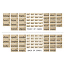Tim Holtz Idea-ology - Double-Sided Flash Cards 48Pc, TH94224