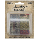 Tim Holtz Idea-ology Linen Tape 2Pk - Patchwork, TH94230