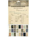 Tim Holtz Idea-ology Backdrops DS Cardstock - Volume